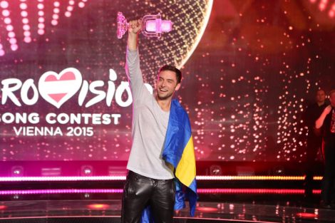 Måns Zelmerlöw winner 2015 Eurovision Song Contest in Vienna