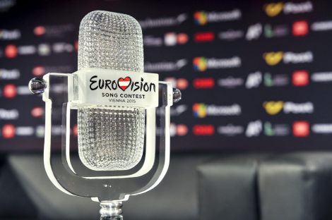 Official trophy of the Eurovision Song Contest 2015 - Vienna