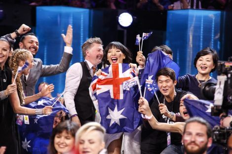 Dami Im, second for Australia at the Eurovision Song Contest of 2016 (source: eurovision.tv)