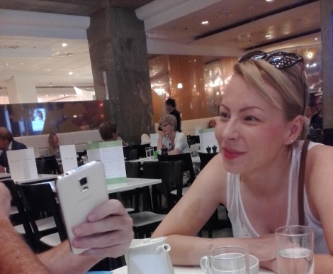 ManuElla from Slovenia, interview with Mr Eurovision Australia, Eurovision Song Contest, Stockholm 2016