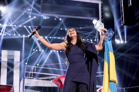 Jamala from Ukraine with 1944 wins the 2016 Eurovision Song Contest in Stockholm