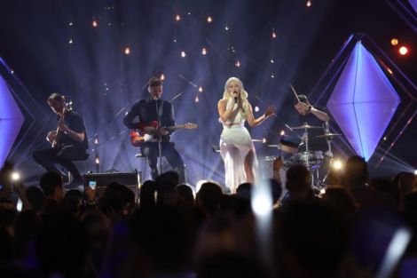 Kerli Kivilaan performing Cold Love at Eesti Laul 2019 Grand Final - Estonia Eurovision Song Contest