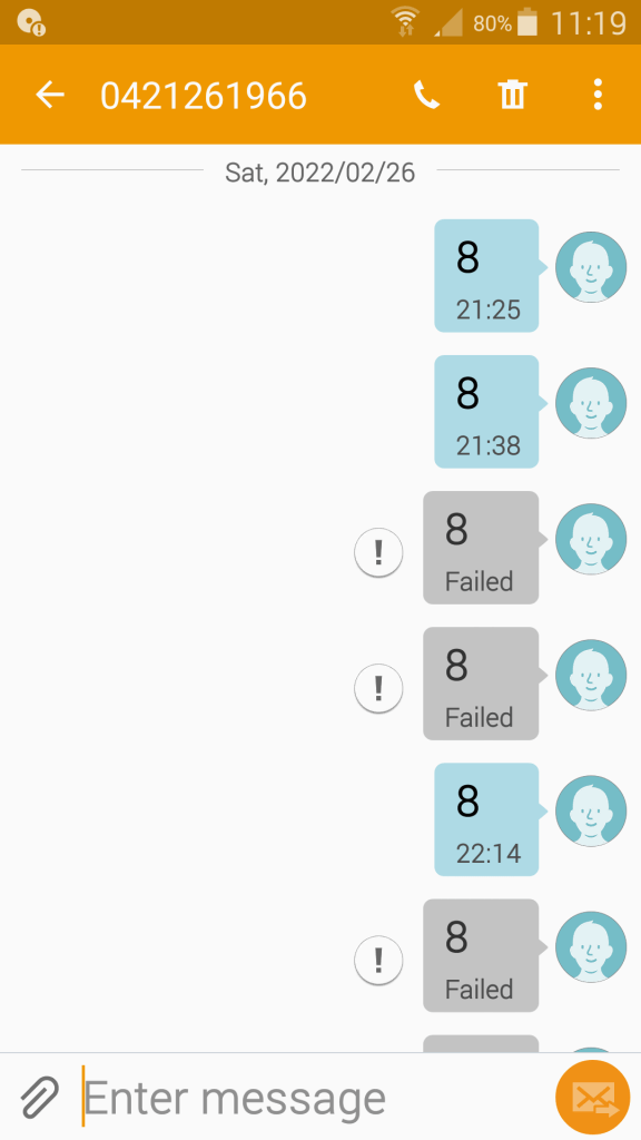 My phone log of failed votes at Eurovision Australia Decides 2022 - Review